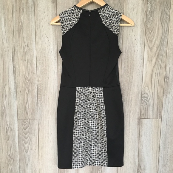 Cut25 by Yigal Azrouel Jacquard Scuba Combo Dress - Picture 4 of 7